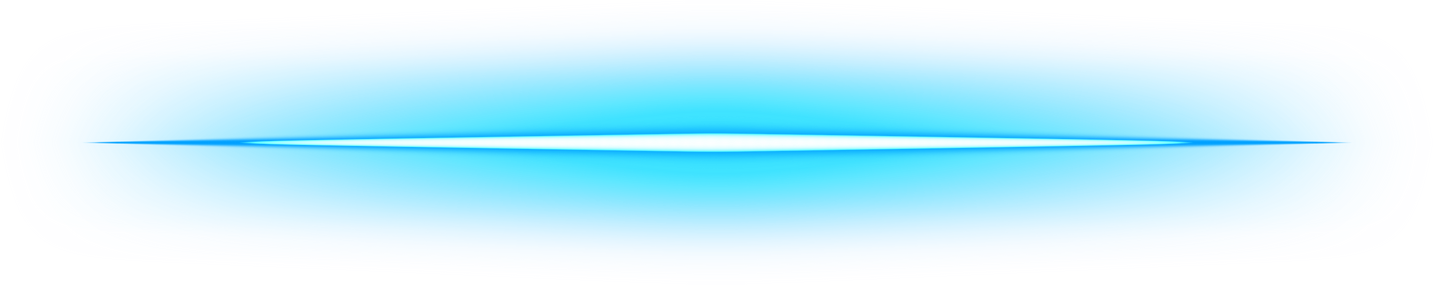 Glowing Blue Neon Line